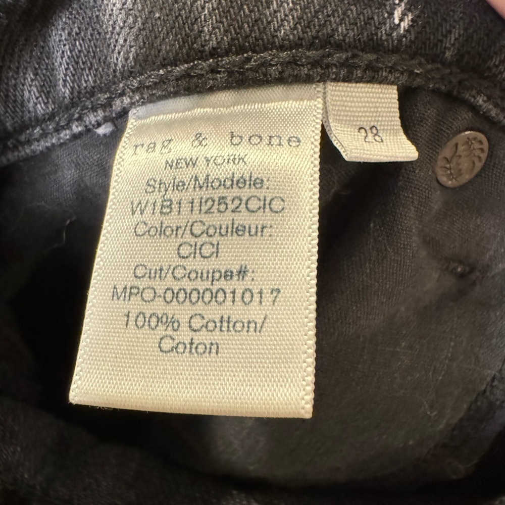 Rag & Bone | Clyde Denim Skirt In Washed Black - NWOT - Picture 10 of 14
